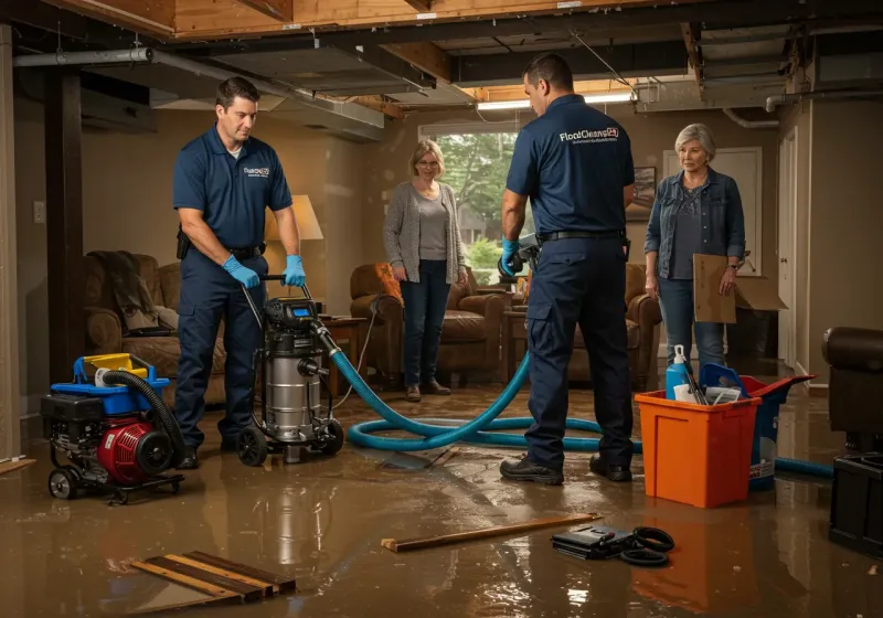 Basement Water Extraction and Removal Techniques process in Vermillion County, IN